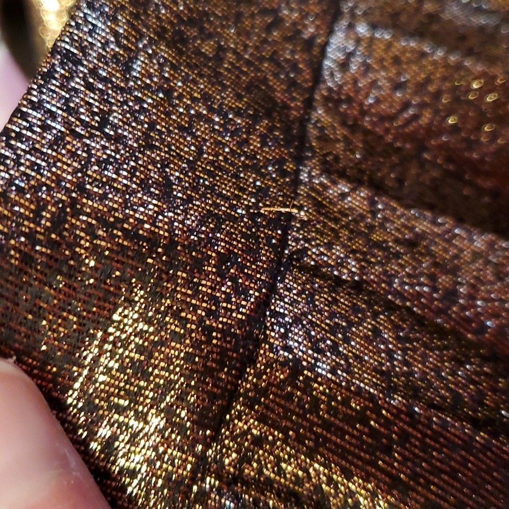 Kate Spade Metallic Pleated Skirt - Picture 7 of 9